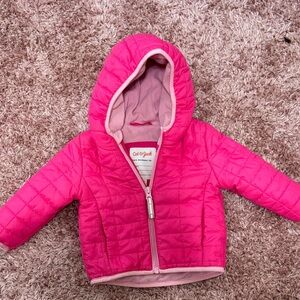 Cat & Jack Fuchsia Puffer Coat